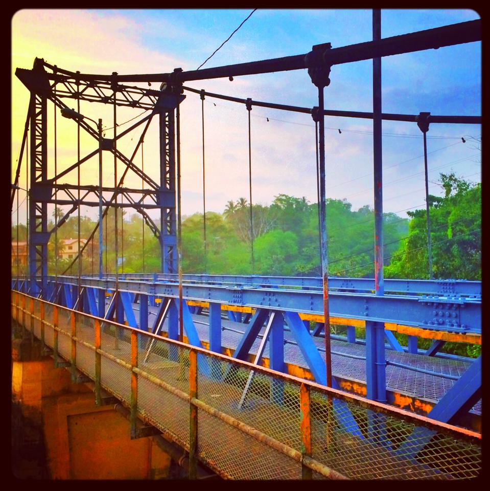 The Iconic Hawksworth Bridge in San Ignacio Town Belize