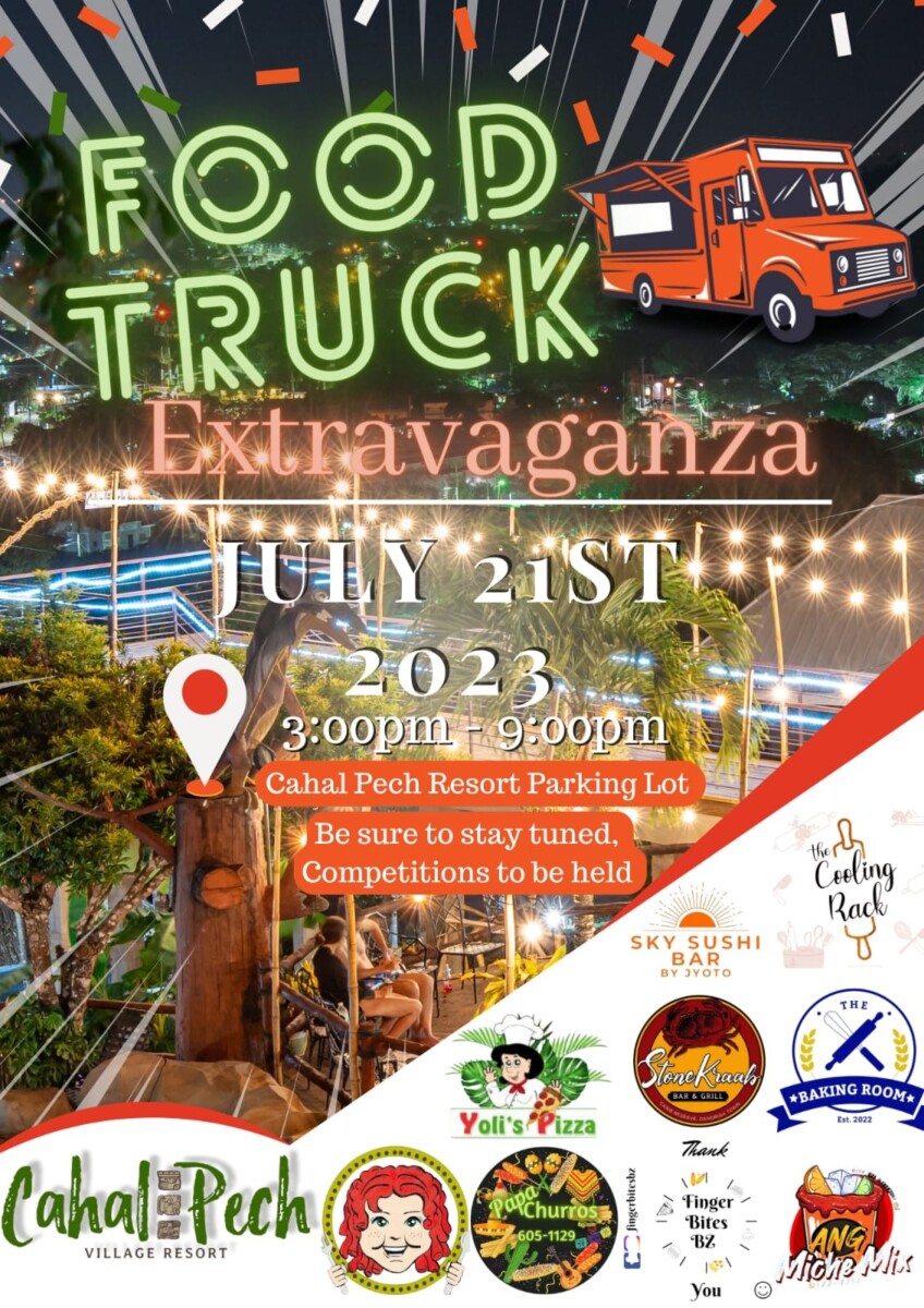 Food truck extravaganza at Cahal Pech Village Resort